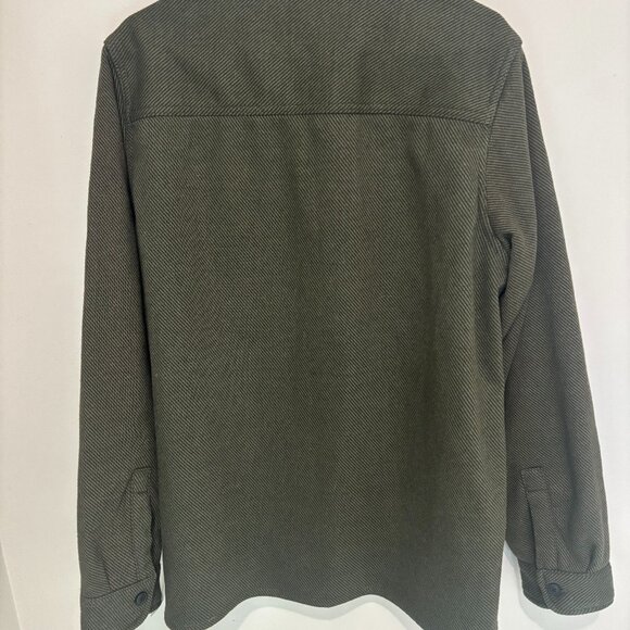 Berkley Jensen Men's Heavyweight Shirt Jacket – Olive Green, XL - Picture 5 of 7